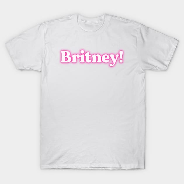 Britney! T-Shirt by twentysevendstudio